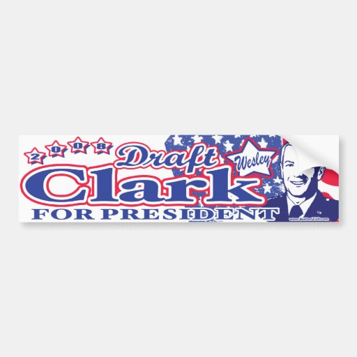 Clark 2008 Bumper Sticker 