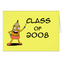 Class of 2008 greeting card