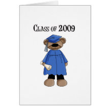 class of 2009 bear cards
