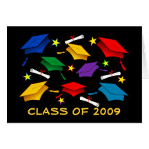 Class of 2009 Graduation - Paper Greeting Card