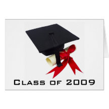 Class of 2009 greeting card