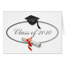 Class of 2010 card