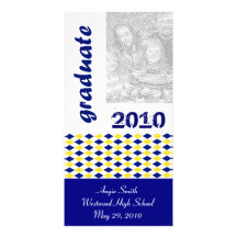 Class of 2010 Graduate Photo Picture Card