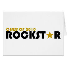 Class of 2010 Rockstar Card