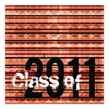Class Of 2011 Graduation Invitation STD345