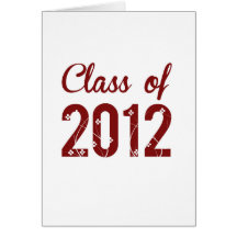 Class of 2012 greeting cards