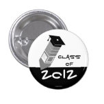 Class Of 2012 Pencil Button Black