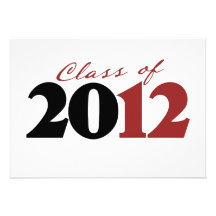 Class of 2012 personalized invites