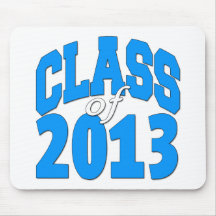 Class of 2013 (blue 2) mousepad
