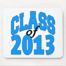 Class of 2013 (blue ) mouse pads