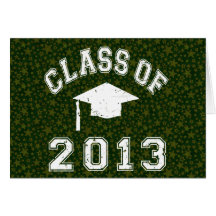 Class Of 2013 graduation Card