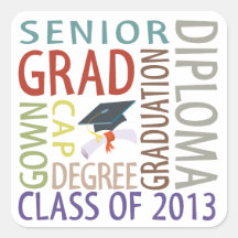 Class of 2013 Graduation Stickers