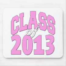 Class of 2013 pink mouse pads