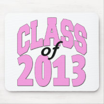 Class of 2013 Pink Mousepads