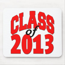 Class of 2013 (red) mouse pad
