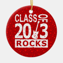Class Of 2013 Rocks Christmas Ornament