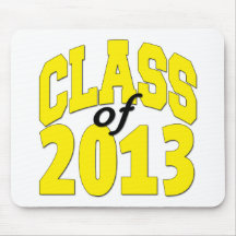 Class of 2013 Yellow Mousepad