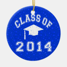Class Of 2014 Graduation Christmas Ornament