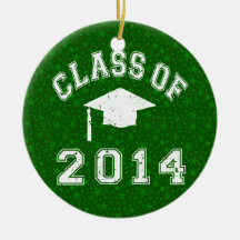 Class Of 2014 Graduation Christmas Tree Ornaments