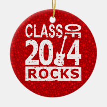 Class Of 2014 Rocks Christmas Ornament