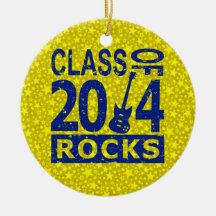 Class Of 2014 Rocks Christmas Ornament