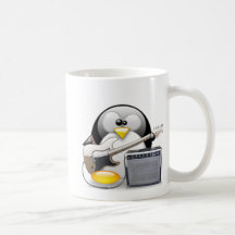 Classic American Guitar and Amplifier Tux Mugs