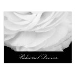 Classic Black and White Wedding Post Card