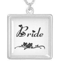 Classic Bride Personalised Necklace