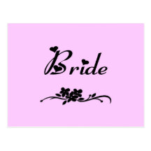Classic Bride Postcard