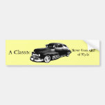 Classic Car Bumper Sticker