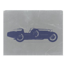 Classic car postcards
