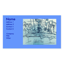 CLASSIC CITYSCAPE BUSINESS CARD TEMPLATE