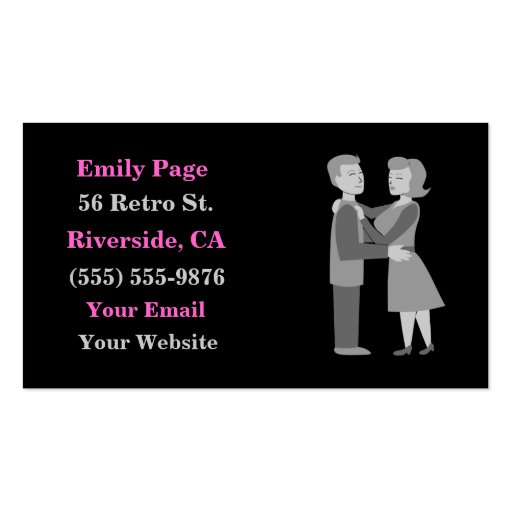 Classic Embrace Business Cards