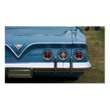 classic impala taillights business card templates