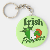Classic Irish Princess Key Chain