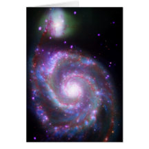Classic Spiral Galaxy Greeting Cards