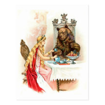 Classic Vintage Storybook Postcard