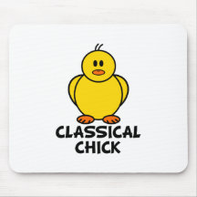 Classical Chick Mouse Pads