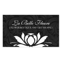Classy and Elegant Floral Business Cards