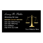 Classy Attorney Business Cards