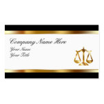 Classy Attorney Business Cards