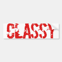 Classy Bumper Sticker