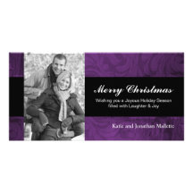 Classy Christmas Holiday Photo Card