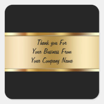 Classy Customer Thank You Stickers
