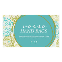 Classy Etsy Business Card