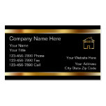 Classy Real Estate Business Cards