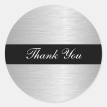 Classy Thank You Stickers