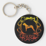 Classy Weathered Cane Corso Key Chains