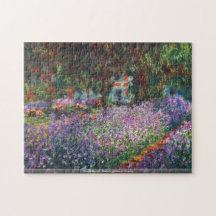 Claude Monet - Monets garden in Giverny puzzle