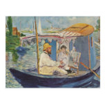 Claude Monet Painting - Edouard Manet Postcard